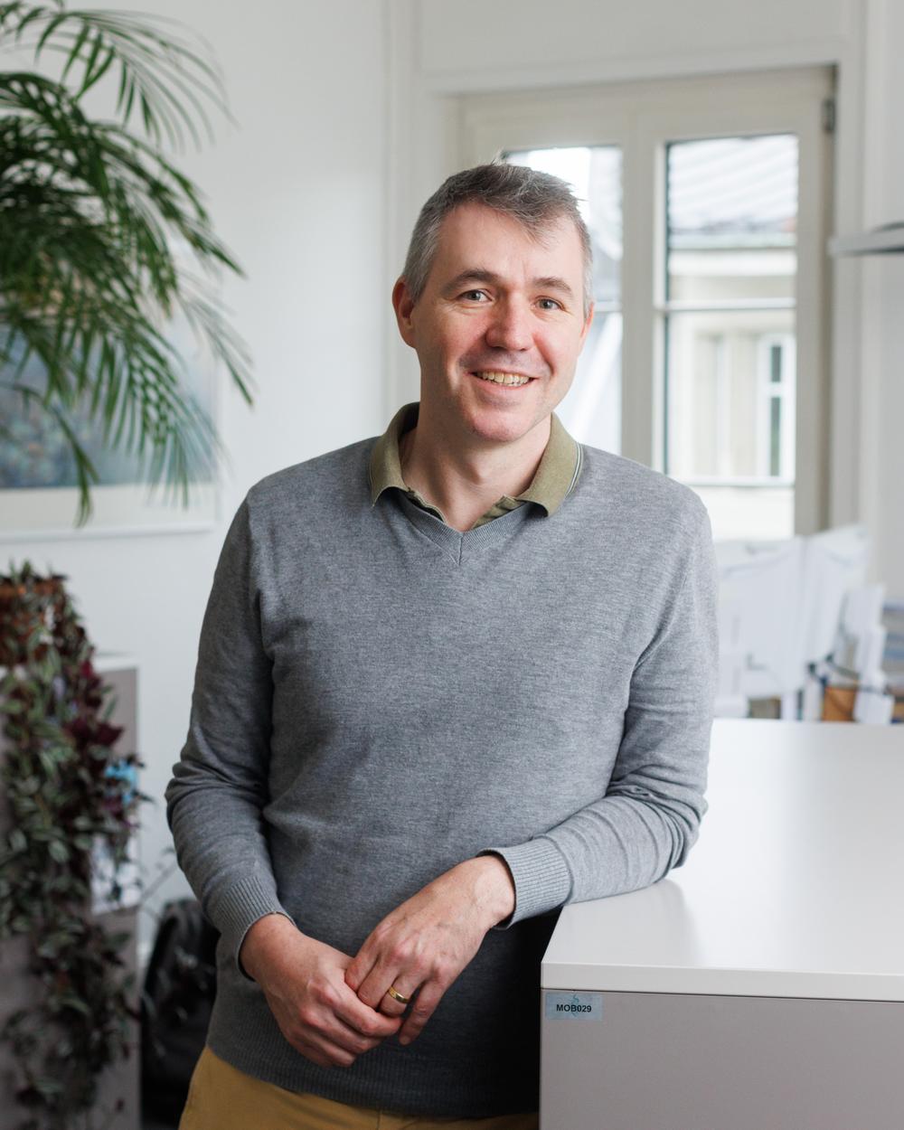 Porträt von  Bernhard Mani